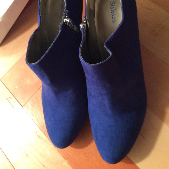 💖💟 💙Sexy Blue zip bootie💙❤ - Picture 4 of 8